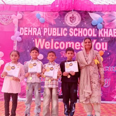Second and Third class students got gold medal of excellence in International Mathematics Olympiad